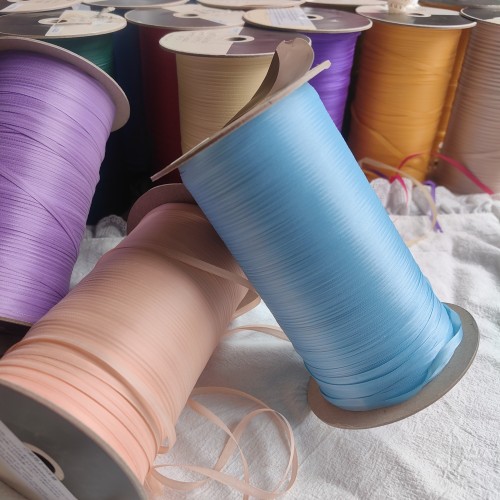 进口木马3.5mm仿真丝质感丝带手工diy宠物头夹娃衣装饰品织带