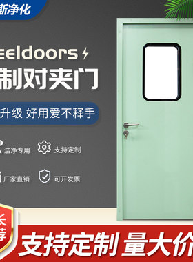 钢制净化门洁净门净化厂房钢质门