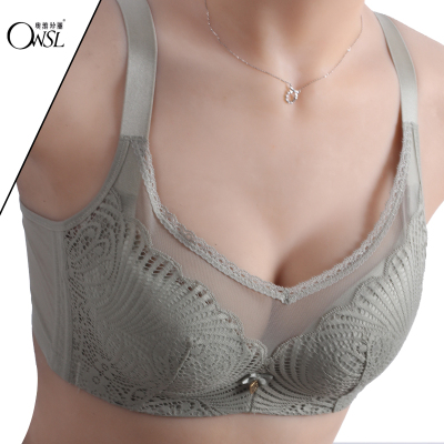 奥维丝丽薄定型C杯聚拢文胸内衣