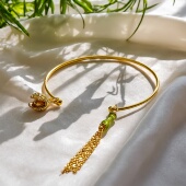 新中式 古风国潮铃铛手链女轻奢小众手镯感流苏配饰复古高级感手镯