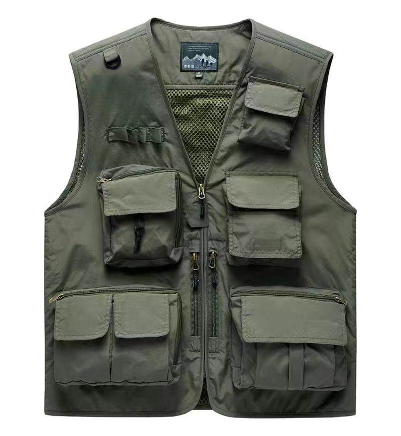 应急救援马甲印logo团队工作服高端记者安全员反光背心钓鱼马甲
