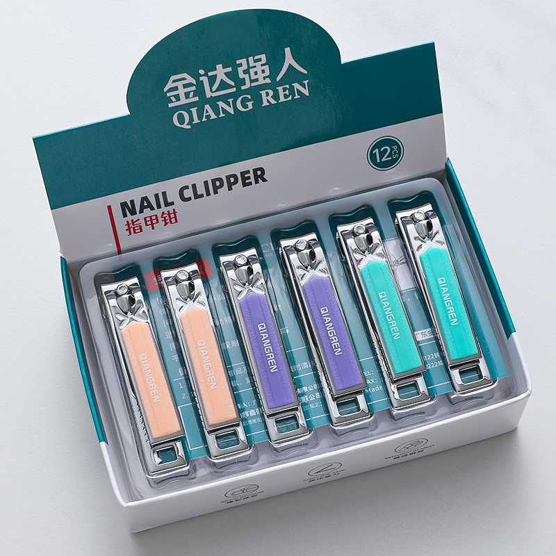 金达强人指甲刀斜口指甲剪大号尖嘴指甲钳单个装便携钳子嵌甲家用
