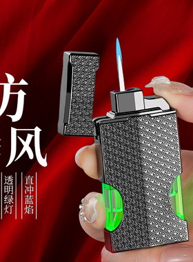 爆款高品质透明气窗打火机防风新式火机独特限量版个性创意感应