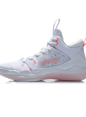 新款李宁正品春篮球鞋利刃减震中帮运动鞋篮球比赛鞋ABAQ059