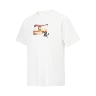 李宁正品2026夏款OG_SLICK联名款男女同款宽松圆领短袖T恤AHST675