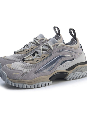 李宁正品老爹鞋男休闲运动秋季新款潮流运动女鞋AGLP089