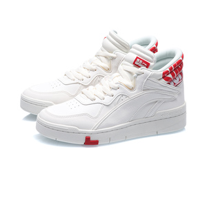 李宁正品舒适保暖女鞋经典休闲鞋板鞋防滑透气轻便运动鞋AGCQ238