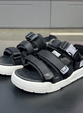 李宁正品男鞋夏季款魔术贴沙滩鞋舒适轻便休闲 凉鞋AGUS004-3