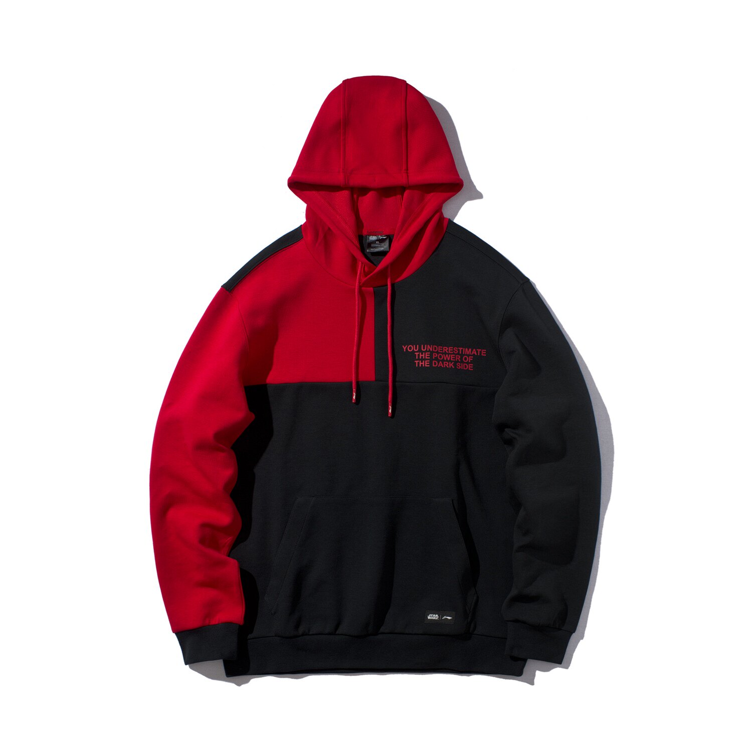 李宁正品秋季新款男子星球大战系列运动连帽卫衣AWDP261