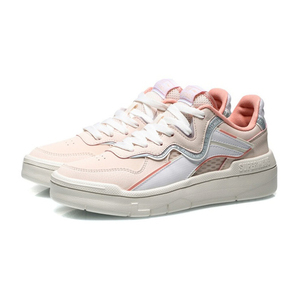 正品Lining李宁运动休闲鞋女夏季惟吾SPWV Lite板鞋小白鞋AGCR048