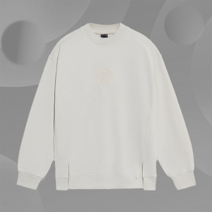 卫衣AWDS301 圆领套头衫 正品 李宁X成龙功夫系列男子运动休闲时尚