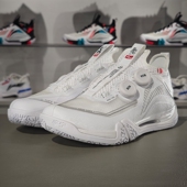 李宁正品 AYAT001 贴地飞行MAX男女款 䨻丝高回弹羽毛球专业比赛鞋