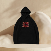 周走秀款 Lining 纽约时装 男女情侣套头连帽AWDNB89 李宁