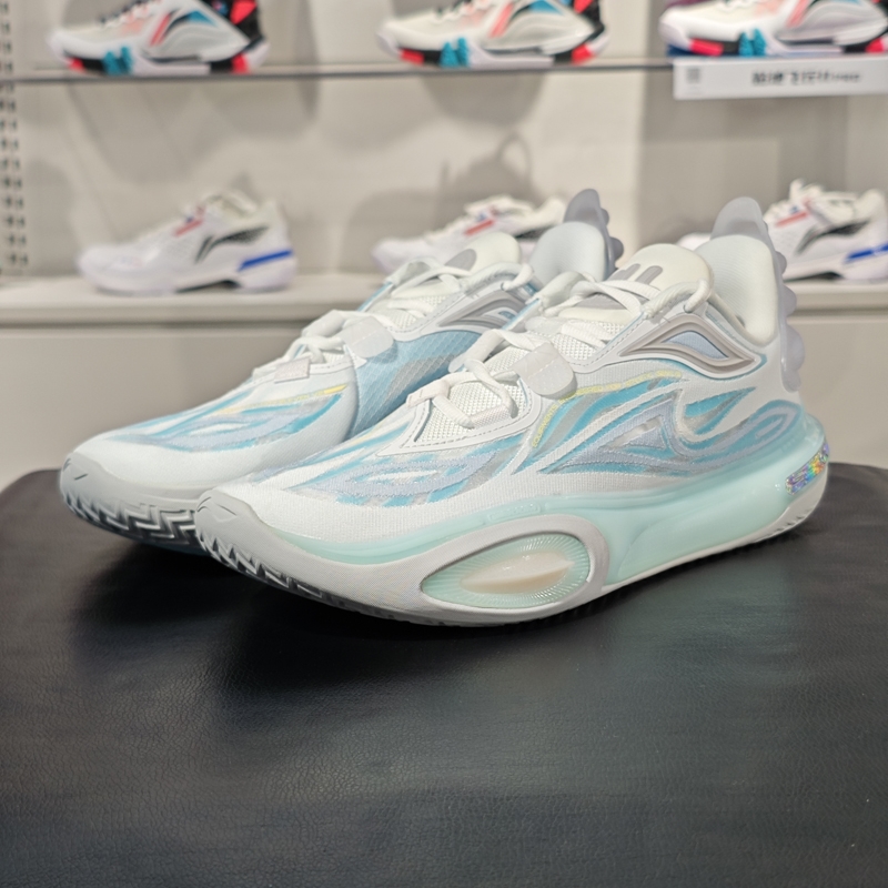 Lining/李宁正品2023新款男子缓震耐磨舒适透气篮球鞋ABAT053-4