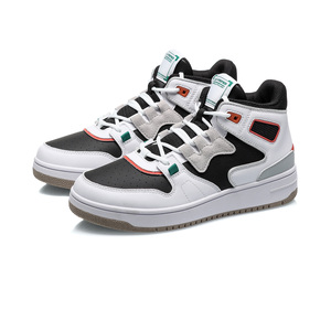 李宁女鞋进击新款耐磨防滑女子轻便中帮篮球休闲鞋AGBQ116