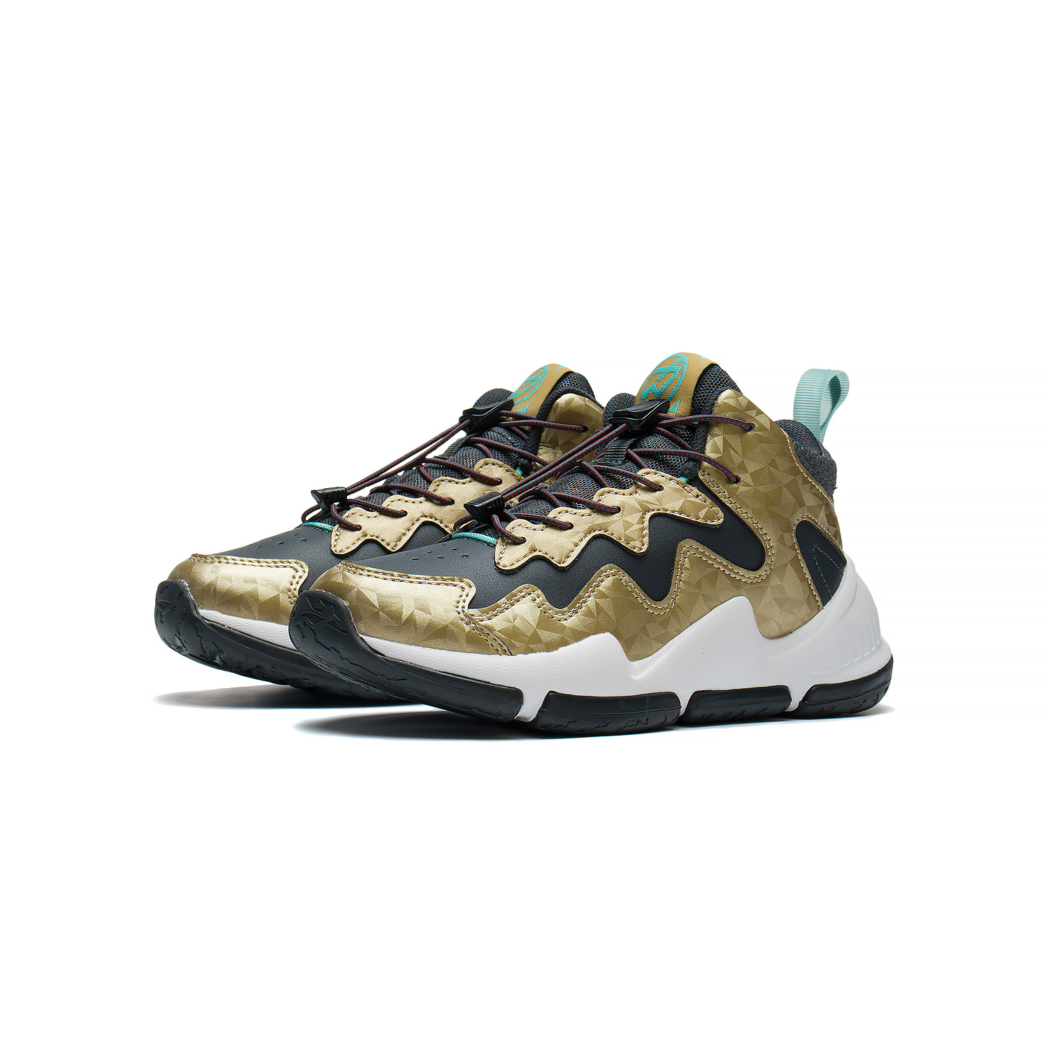 Lining/李宁正品男大童减震回弹透气耐磨舒适运动篮球鞋YKBS088