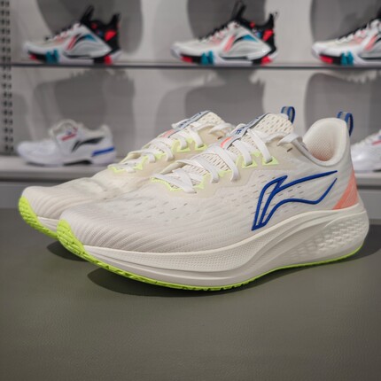 李宁正品赤兔7男子稳定竞速训练透气系带轻便舒适跑鞋ARPU003-32