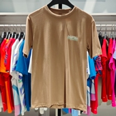 李宁正品 T恤AHSU301 2024新款 运动潮流系列男子透气圆领休闲短袖