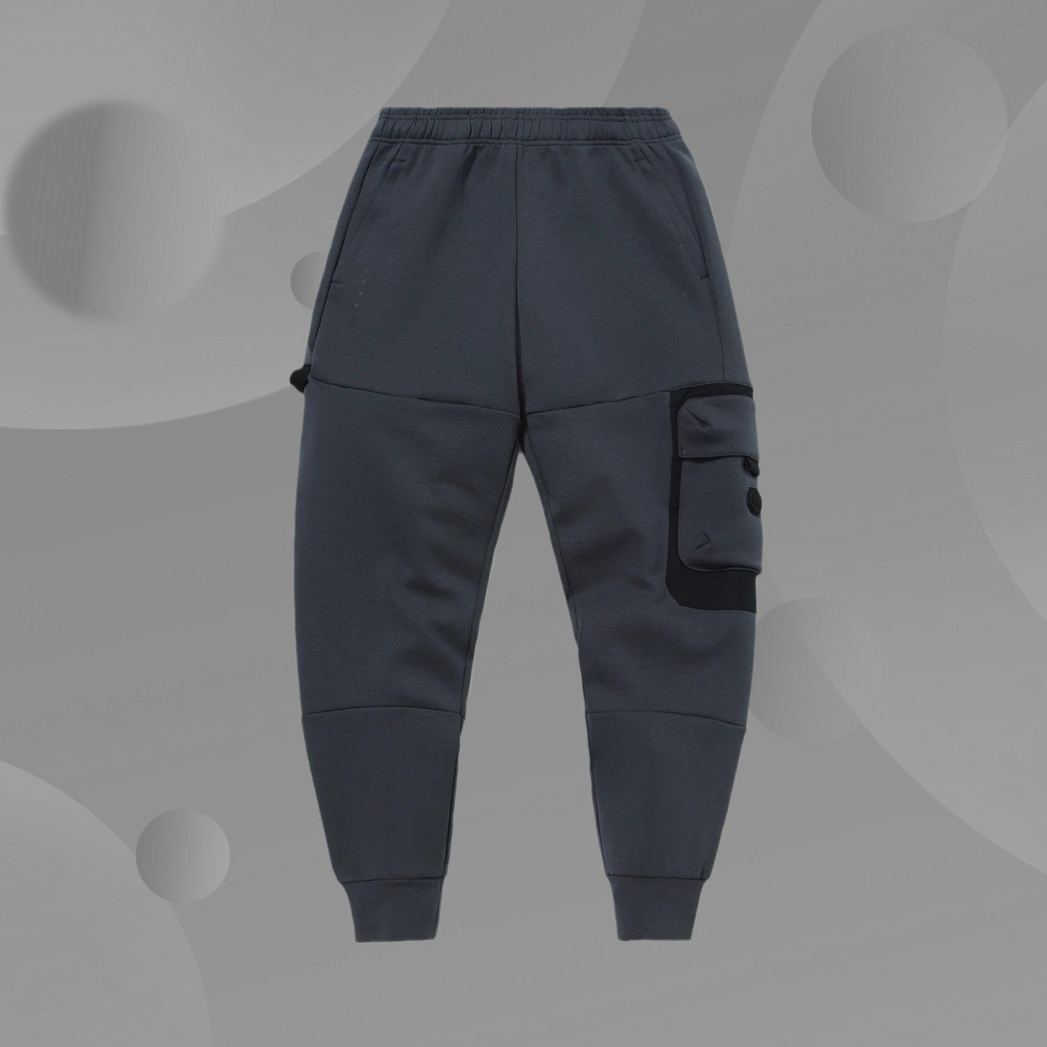 李宁走冬季新款BADFIVE篮球系列男子休闲时尚收口针织卫裤