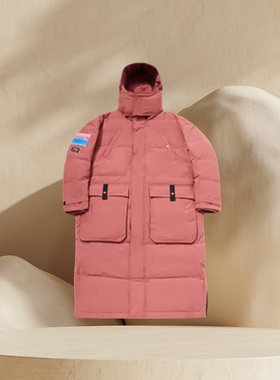 中国李宁羽绒服男纽约时装周系列三合一宽松休闲保暖外套 AEAP007