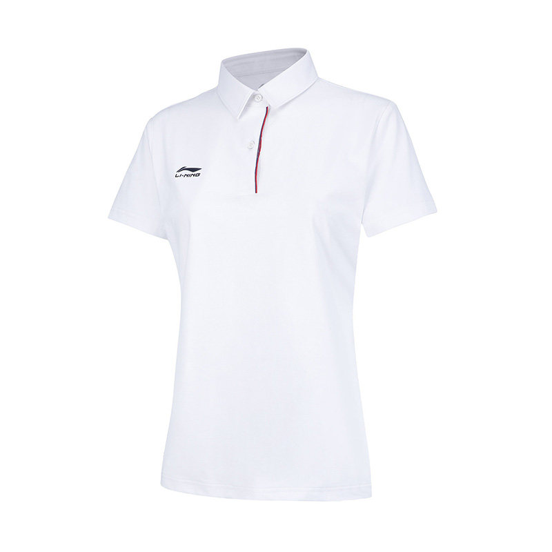 Lining/李宁女子纯色舒适POLO衫