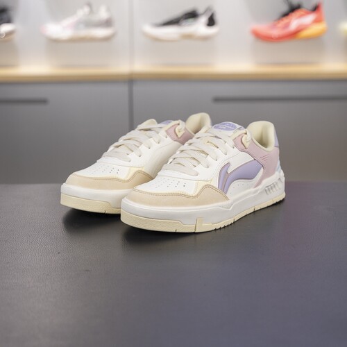 李宁正品女子休闲运动板鞋