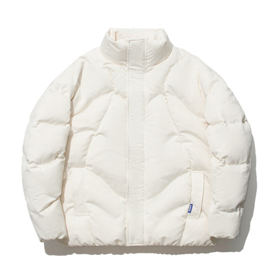 Lining/李宁正品男女纯色立领宽松休闲短款羽绒服 AYMT045