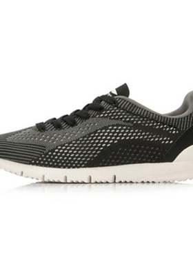 LINING李宁正品16夏季新款男子低帮一体织经典休闲鞋ALCL029