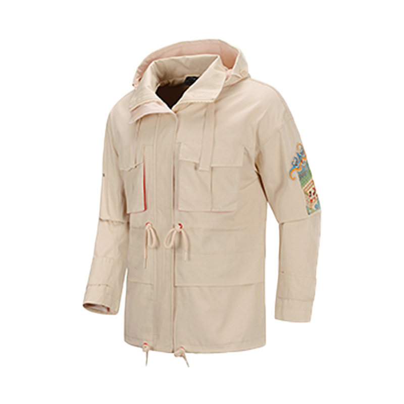 正品李宁X米奇联名系列男子运动休闲连帽夹克外套AFDQ101