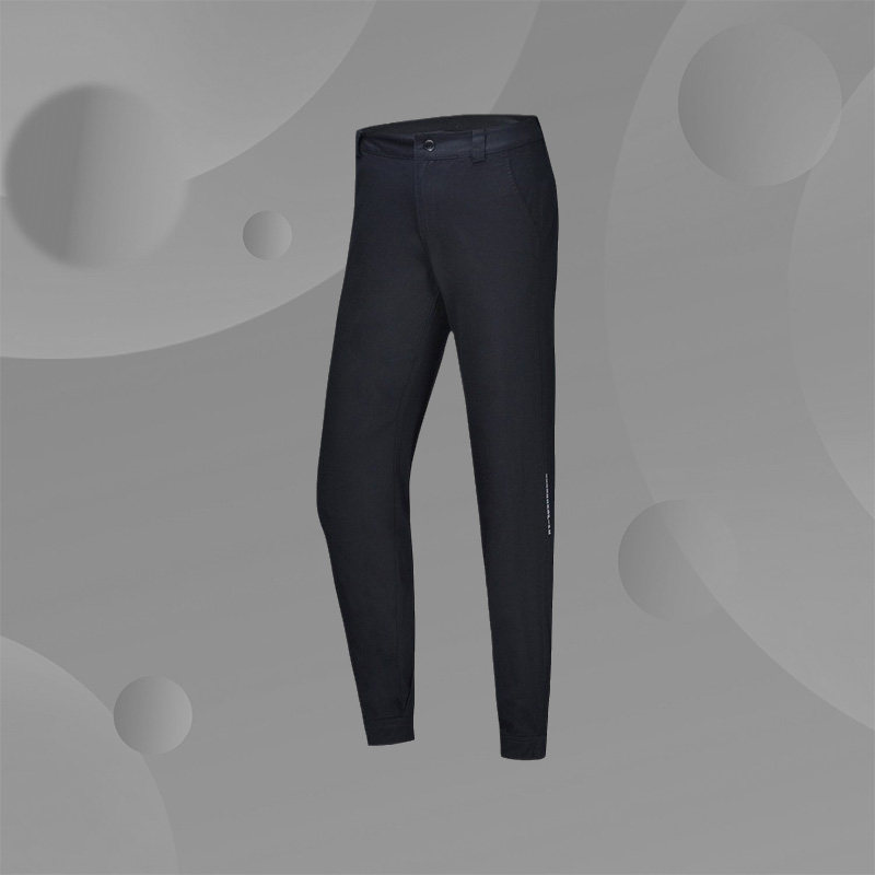 李宁运动裤BADFIVE篮球系列女子帅气透气收口休闲长裤AKXQ004