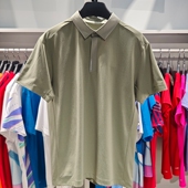 APLU197 李宁正品 POLO衫 男子舒适亲肤运动休闲针织短袖 2024新款