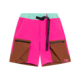 AKSS055 潮流撞色拼接宽松透气休闲运动短裤 中国李宁正品 男子时尚
