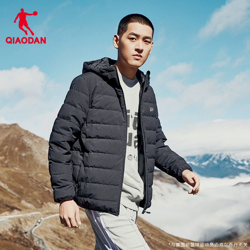 中国乔丹运动羽绒服男2025秋冬男士加厚保暖防风短款羽绒服外套男,运动服/休闲服装,运动羽绒服,淘宝优惠券,粉丝福利购,淘宝优惠卷