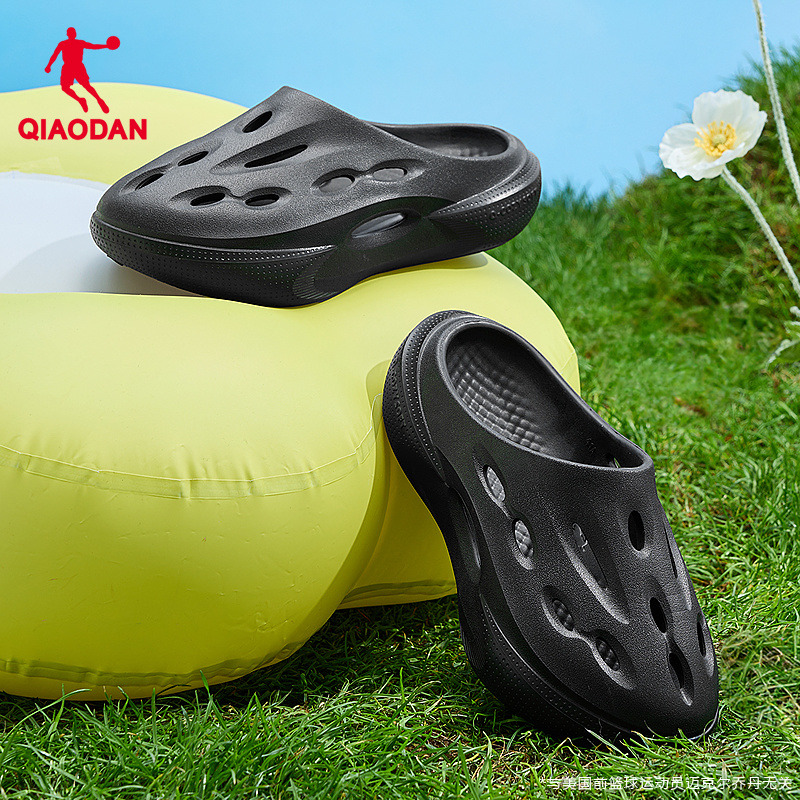 毒牙洞洞鞋乔丹运动凉拖鞋男女款