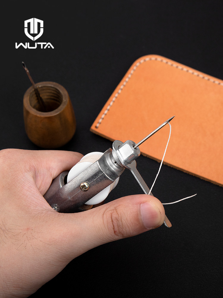 가죽 손 재봉틀 가죽 제품 재봉 장치 QIANMENTONG DIY 수제 가죽 제품 가죽 바늘 손 재봉 장치