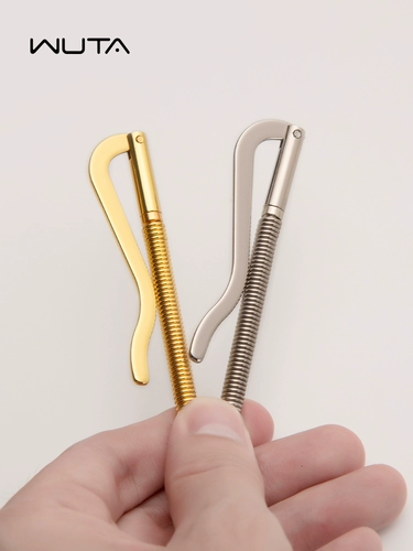 无它 Зажим для денег, медный золотой зажим с аксессуарами, «сделай сам»