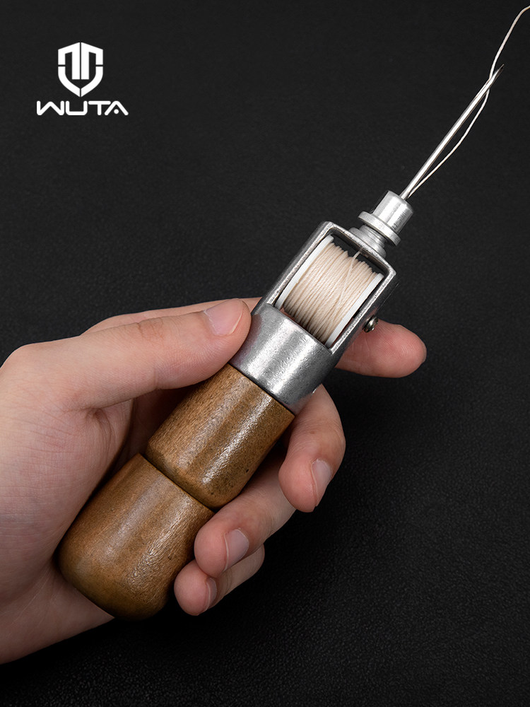 가죽 손 재봉틀 가죽 제품 재봉 장치 QIANMENTONG DIY 수제 가죽 제품 가죽 바늘 손 재봉 장치