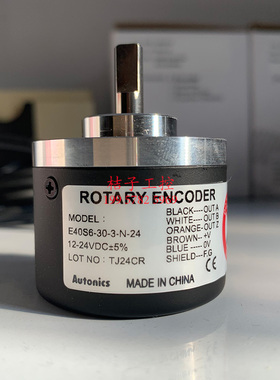 ROTARYENCODER编码器E40S6-30-3-N-24-600-100-512-T-L-6Autonics