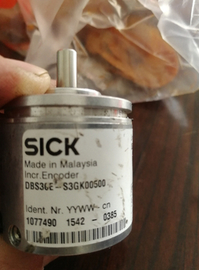全新原装 德国SICK西克编码器Incr.Encoder DBS36E-S3GK00500
