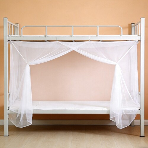 蚊帐学生宿舍上下铺0.9m单人床1米2加密拉链新款防尘蚊帐无需支架