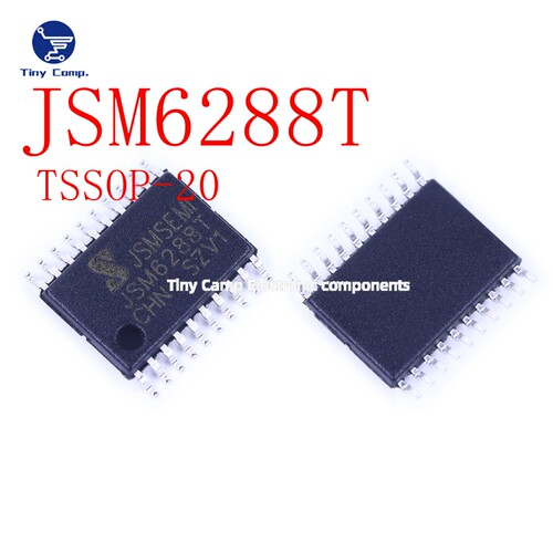 现货直拍 JSM6288T TSSOP-20 三相6路高低侧栅极电机驱动芯片