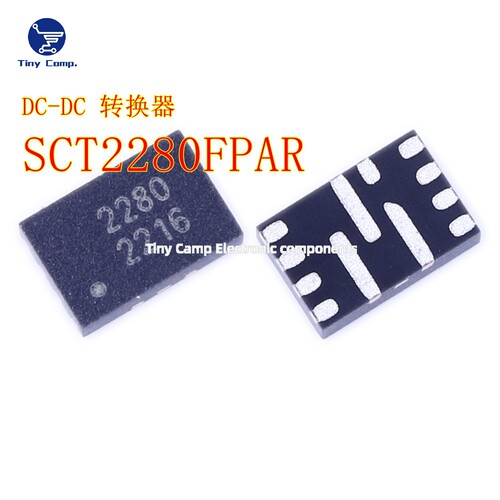 中国制造 SCT2280FPAR QFN-12高功率密度全集成同步降压DC-DC转换