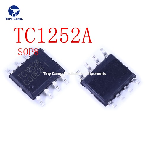 正品保障 TC1252A SOP-8 电流型PWM电源控制兼容NCP1252A现货