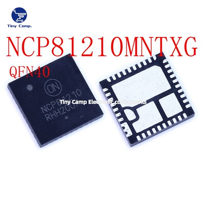 现货实拍 NCP81210MNTXG QFN-40 单相同步降压稳压器原装直拍