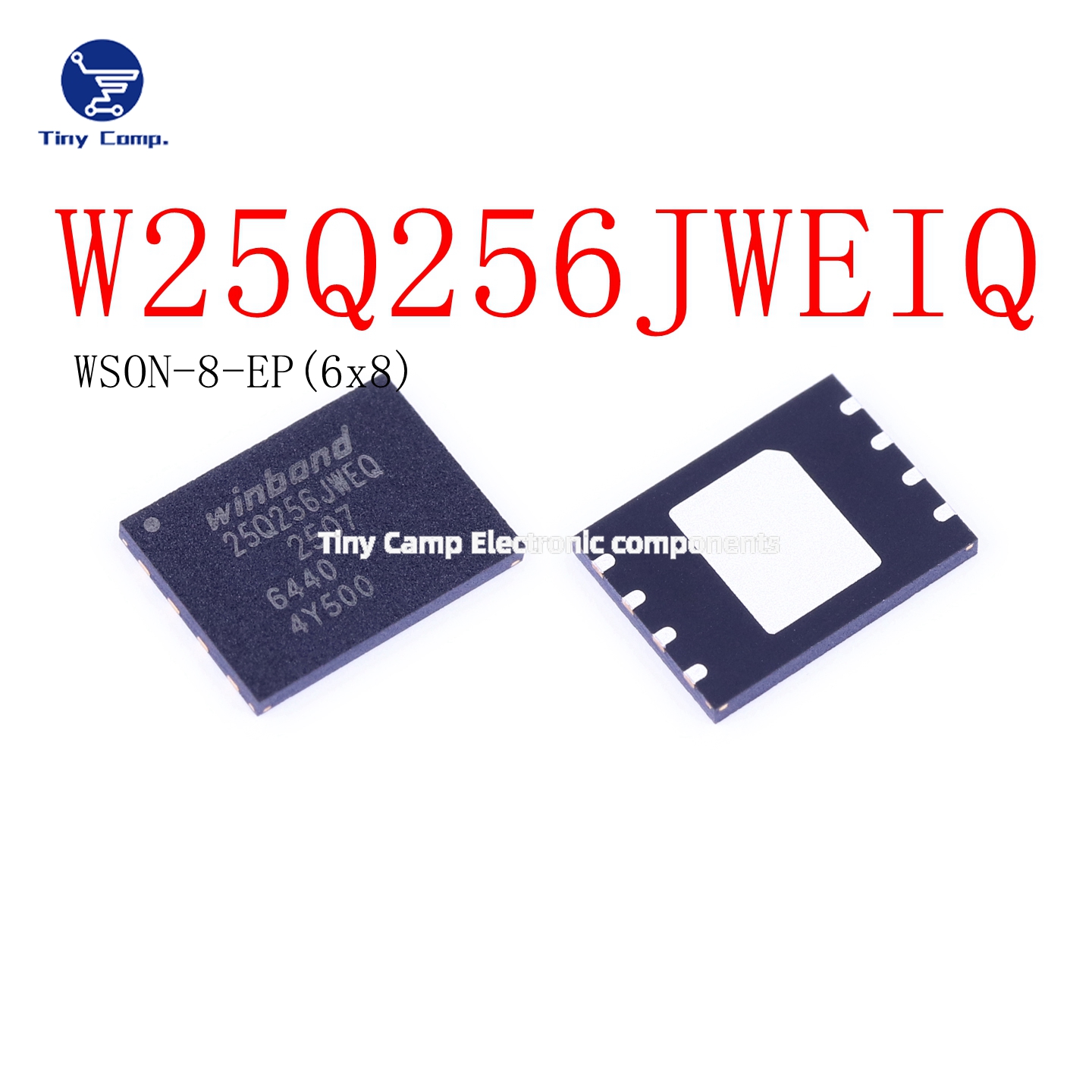 正品保障 W25Q256JWEIQ WSOP8 32MBit串行4MB闪存芯片专营华邦