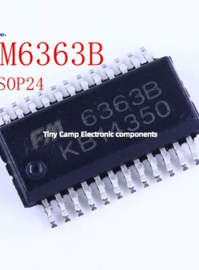 现货实拍 FM6363B SSOP-24 16 通道恒流EPWM 型LED显示驱动芯片