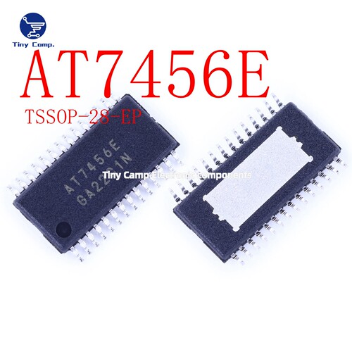 正品保障 AT7456E TSSOP-28 视频OSD发生器字符叠加芯片单通道
