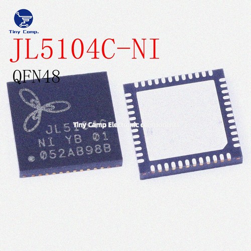 正品保障 JL5104C-NI QFN48 高集成度4端口千兆以太网收发器现货