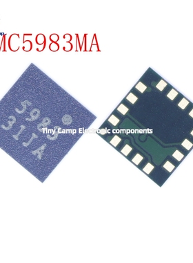 现货直拍 新货MMC5983MA  贴片LGA-16 3轴位置感应传感器原装现货