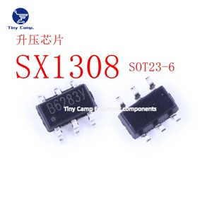 现货直拍 SX1308 SOT23-6 丝印B628 24V 2A升压电源芯片DC-DC